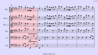 Vivaldi - Spring - Mov. 1 - Full Score - Study from Slow to Fast Tempo