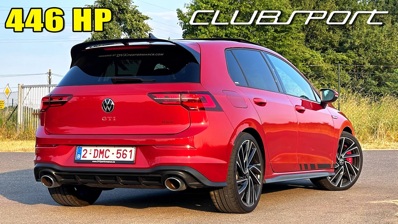 446HP GOLF GTi CLUBSPORT 298KM/H // REVIEW on AUTOBAHN