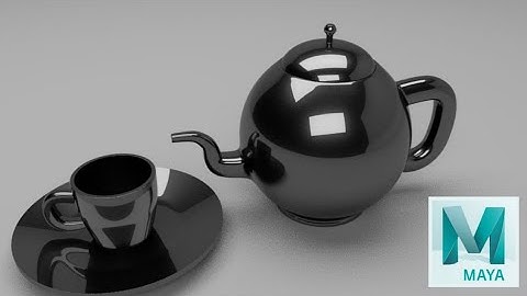 Modeling a Teapot in Autodesk Maya