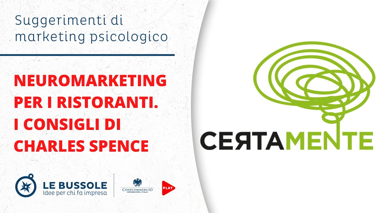 Neuromarketing per ristoranti. I consigli di Charles Spence