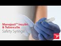 Cardinal Health™ Monoject™ Insulin and Tuberculin Safety Syringes