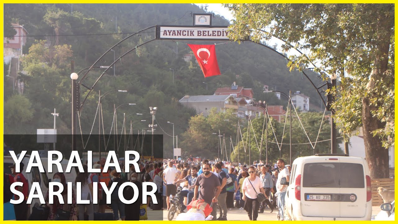 Felaketin İzleri Silinmeye Başlandı! Selin Vurduğu Ayancık'ta Yol Onarım ve Temizlik Çalışması