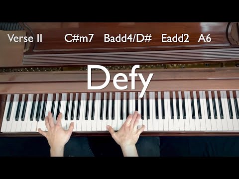 Kent Jenkins - "Defy" - Piano Tutorial