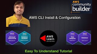 Install & Configure AWS CLI  [ AWS Certified Cloud Practitioner Tutorial 1 ]