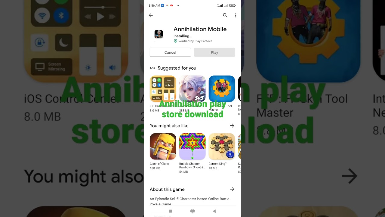 annihilation game play store download 100% Bangladesh best game
