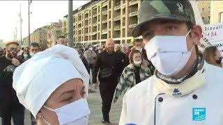 Covid-19 : manifestation à Marseille contre la fermeture prolongée des restaurants