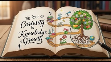 The Role of Curiosity in Knowledge Growth