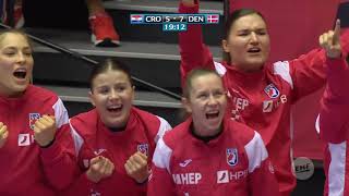Croatia vs Denmark   Women's EHF EURO 2020
