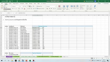 Excel : เทคนิคการจัดการข้อความ ตัดข้อความ แยกข้อความ ใน Excel โดย Text to column
