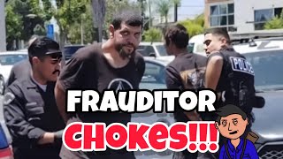THE MOST PATHETIC FRAUDITOR MELTDOWN EVER CAPTURED ON CAMERA!!!