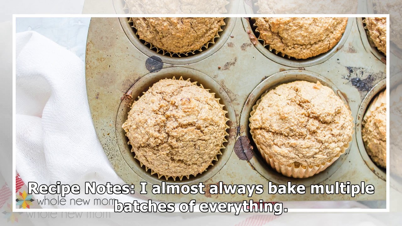 Oat Bran Muffins glutenfree with vegan option YouTube