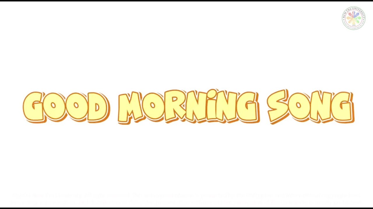 Good Morning Song - YouTube