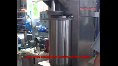 High Pressure Shellfish Shucking Press (Stainless steel cold isostatic press)  by SXKYYC