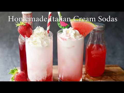 Homemade Italian Cream Soda Tutorial
