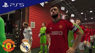 PS5 | 4K HDR | Manchester United vs Real Madrid | eFootball PES 2021 SEASON UPDATE