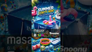 Intex Pool Accessories &amp; Summer Toys Now on Snoonu | Masaar Global Toys