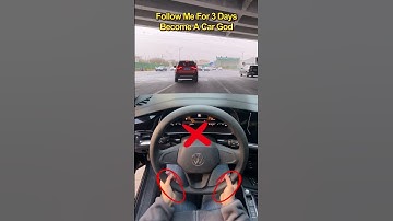 How to hold the steering wheel correctly when driving #driving #manual #car #tips #skills #carsoft