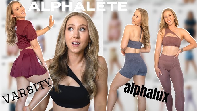 ISO alphalete cloud gray halo leggings