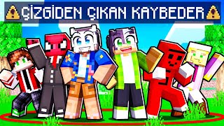 Minecraft Youtuberları İle DAİREDEN SON ÇIKAN KAZANIR!  @Ferited @Ruyaperest @SametParlak2