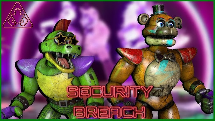 FNAF:SB Intro small details #fnaf #fnafsecuritybreach #fnafsecrets #fn, glamrock chica