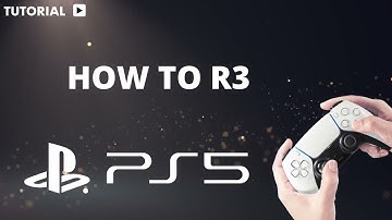 Where is r3 on PS5 controller, how to press r3 on PS5