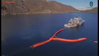 NorLense - Oilbooms in use
