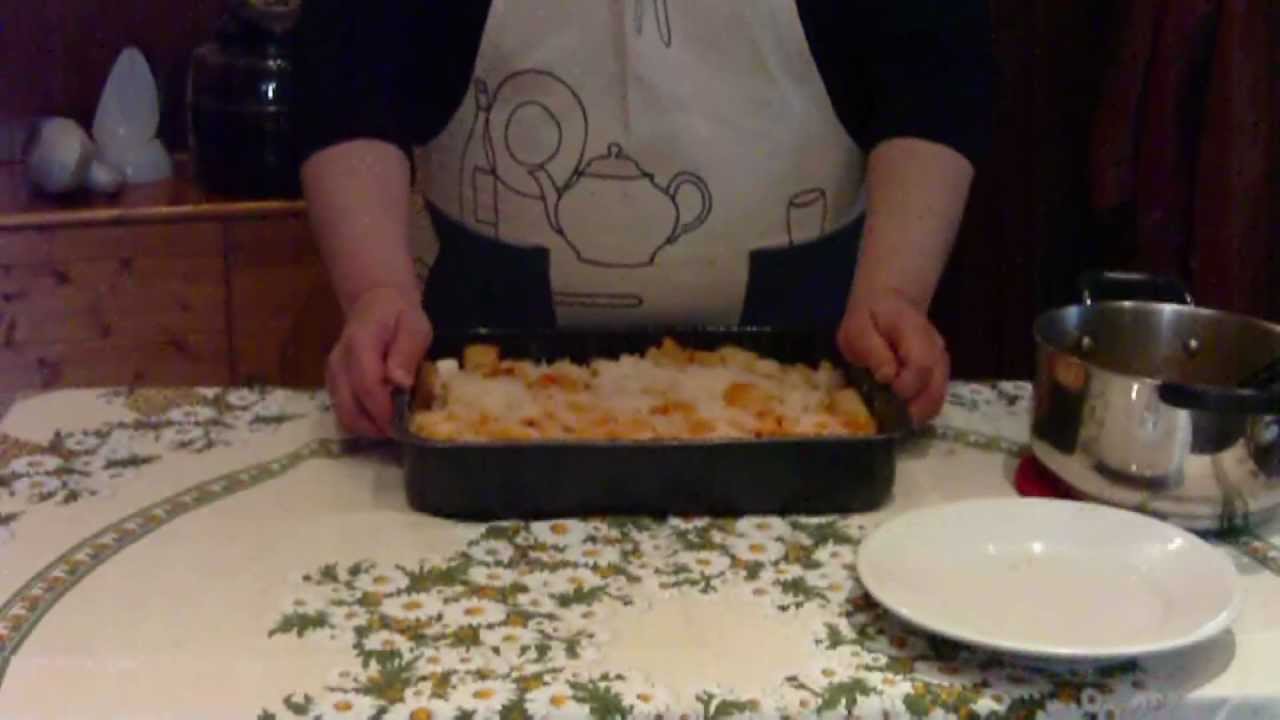 Pasta al forno con patate e provola