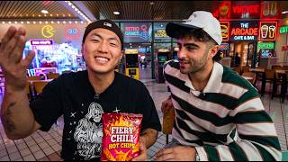 I made Nick try Korean snacks for the first time!