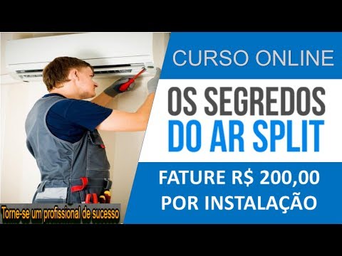 Curso de Instalador de Ar Condicionado Split → Os Segredos dos Ar Split