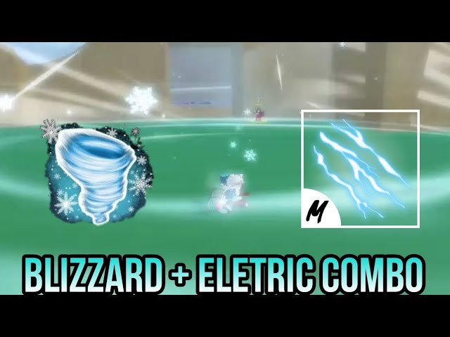 Best E Claw + Blizzard One Shot Combo In Blox Fruits』Blizzard