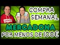 COMPRA SEMANAL MERCADONA POR MENOS DE 100€ Y MÁS