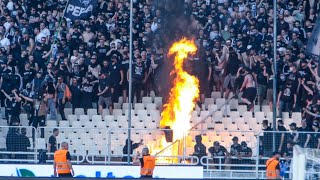 Παναθηναϊκός 1:0 ΠΑΟΚ 21.05.2022  (40 MINUTES RIOTS, PYRO & SUPPORT OF GATE 13 + GATE 4)