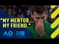 Djokovic sheds tears in Kobe tribute | Wide World of Sports