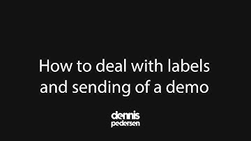 How to deal with labels and sending of your demo to labels