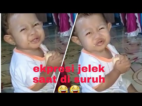 Lucunya Nona Nada saat disuruh melakukan Wajah Jelek  di 