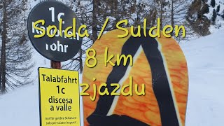 Sulden/Solda|Ortler Skiarena| Trasa 8 km #snowboard @cezarfunsport