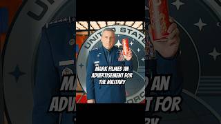 Mark filmed an advertisement for the military #foryou #series #spaceforce