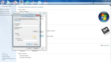 How To Change Your Username  Computer Name In Windows 7
