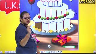 Color the Cake | Crayons - Drawing Activity | L.K.G.| Art Time | Page Number 5 screenshot 2