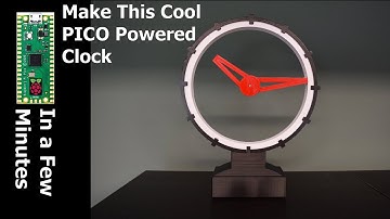 Hoe maak je deze PICO-aangedreven Novelty Clock