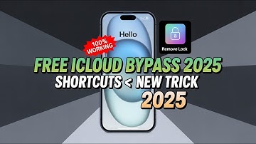 iPhone ShortCuts iCloud Bypass 🔓 | Activation Lock Remove Free 2025 New Trick iOS 18.6 & iOS 26