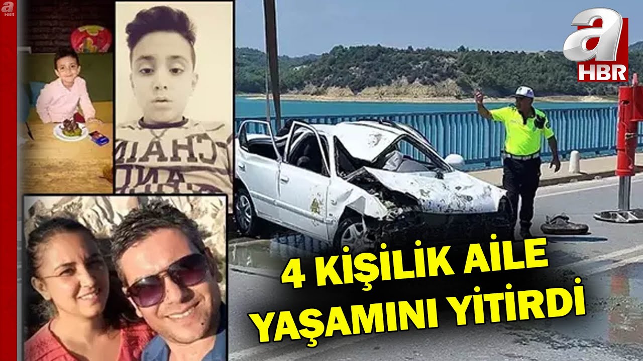 Adana'da Otomobil Göle Düştü! Sürücü, Eşi Ve 2 Çocuğu Hayatını Kaybetti l A Haber