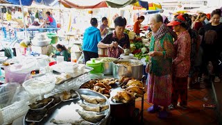 ChamKar Doung Market Food Show In Morning Part 4