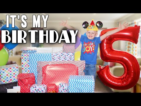 Michael's 5th Birthday Party and a HUGE Surprise Gift!!