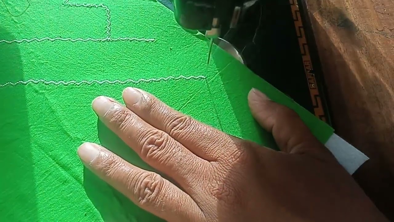 Embroidery easy flower Design ( machine embroidery )