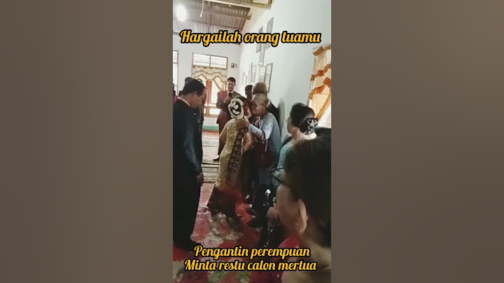 minta restu orang menikah#shorts