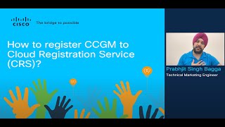 How to Register CCGM 1.2.1 with Cloud Registration Service (CRS)