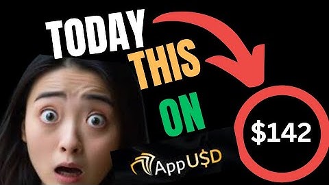 AppUsd Launchpad Trading:-I Made $142 | How To Withdraw On AppUsd .