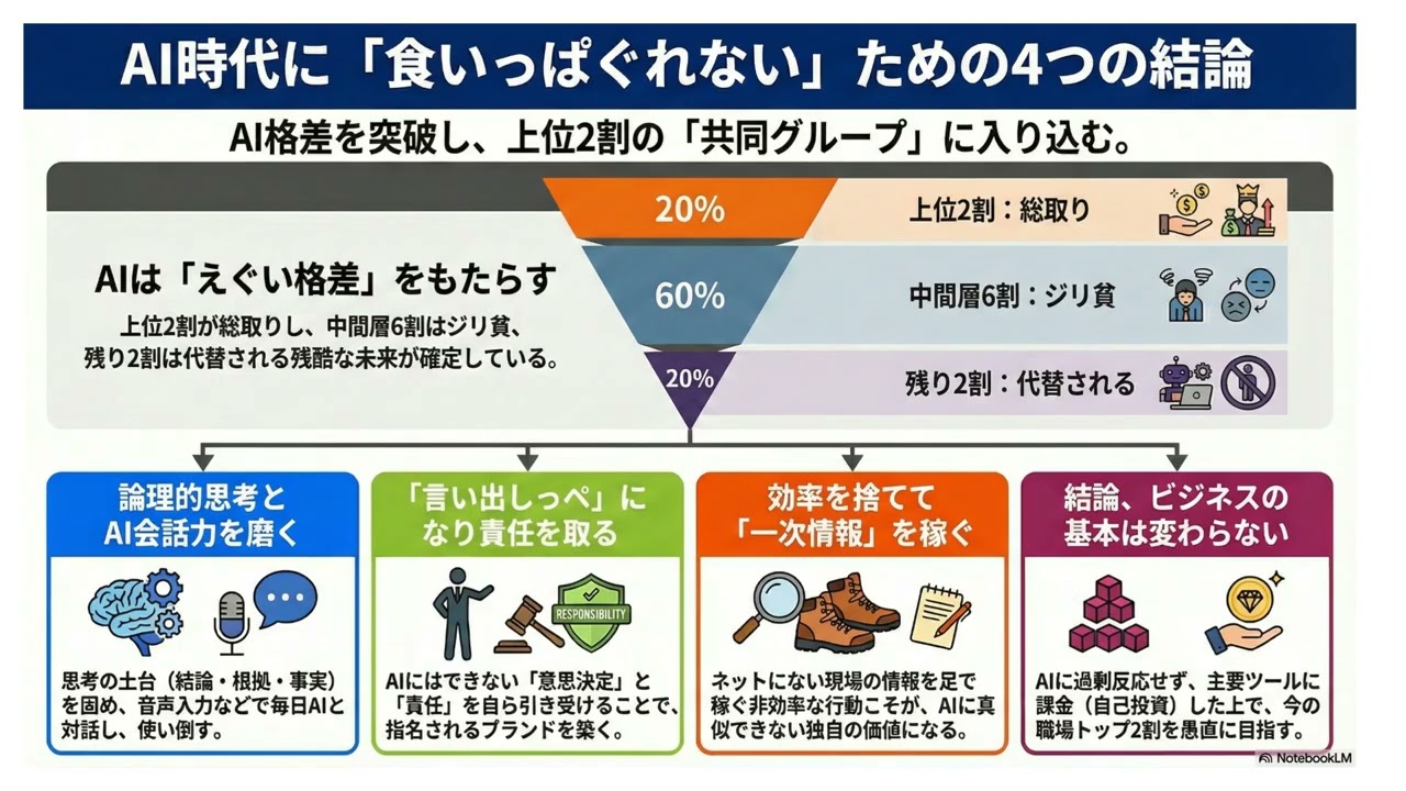 AI時代をどう生き抜くべきか？