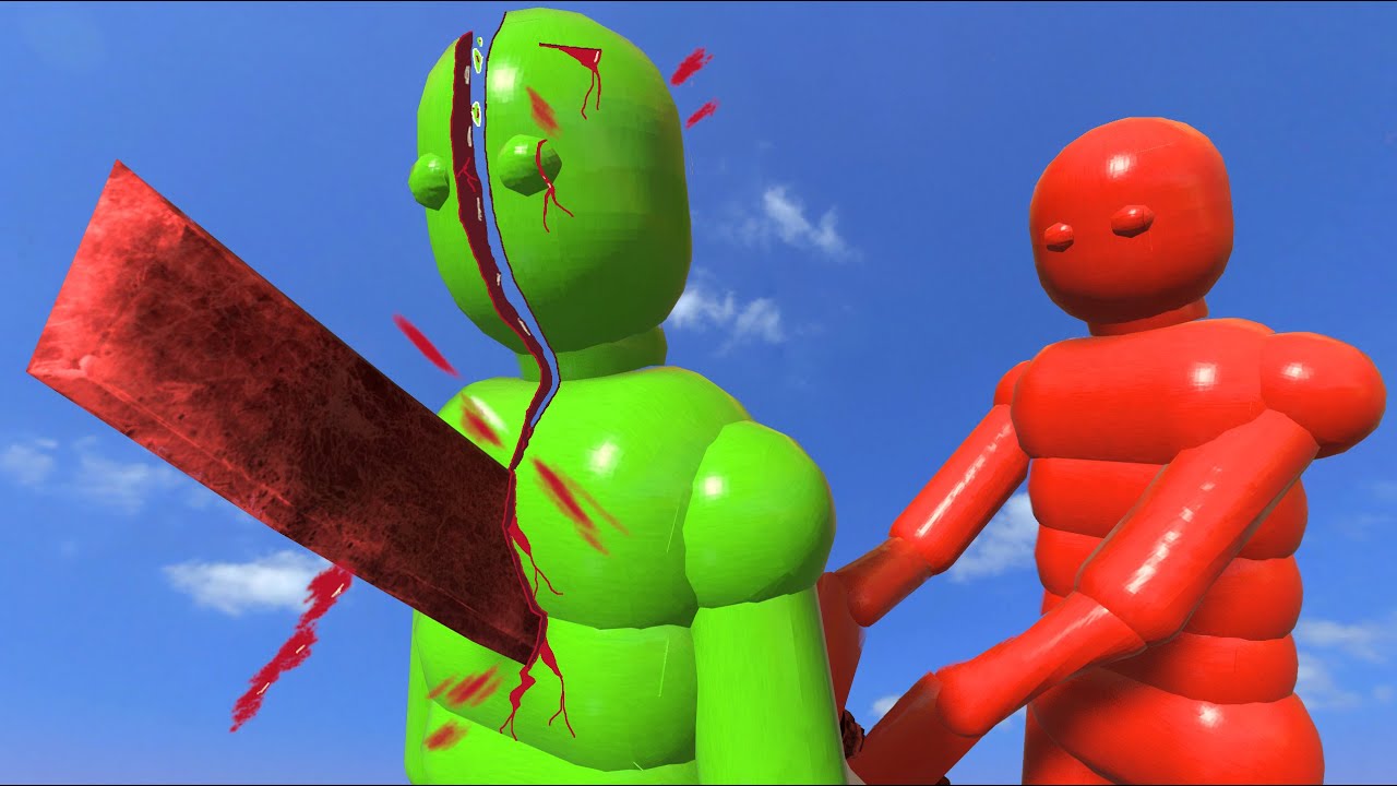 Умный ИИ сражается в войнах NPC с активной физикой Рэгдолла (сборное видео 3)